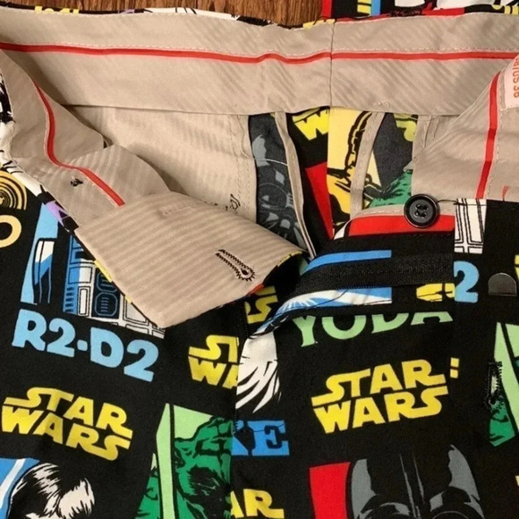 Star Wars Pants Opposuits Strong Force Size Men’s 38 New - Picture 5 of 8